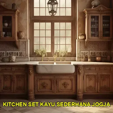 Keindahan dan Fungsionalitas Kitchen Set Kayu Sederhana Jogja